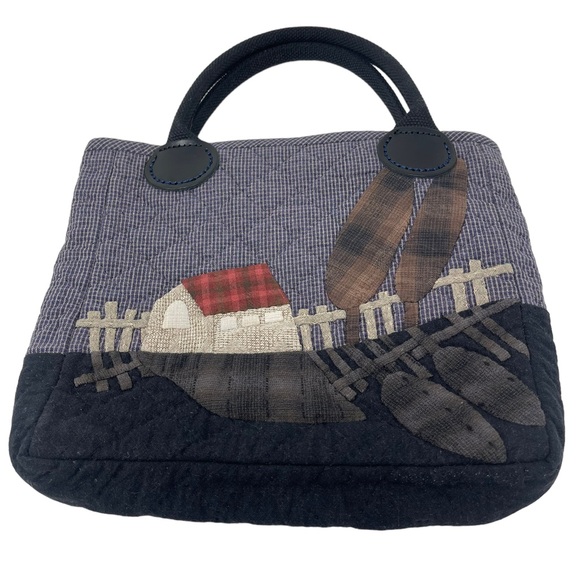 New Handmade Satchel Bag Purse Quilted new - Picture 10 of 12